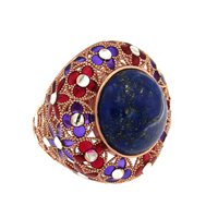 Anello Vivi Gioielli Donna in Argento Lapislazzulo 8090707232